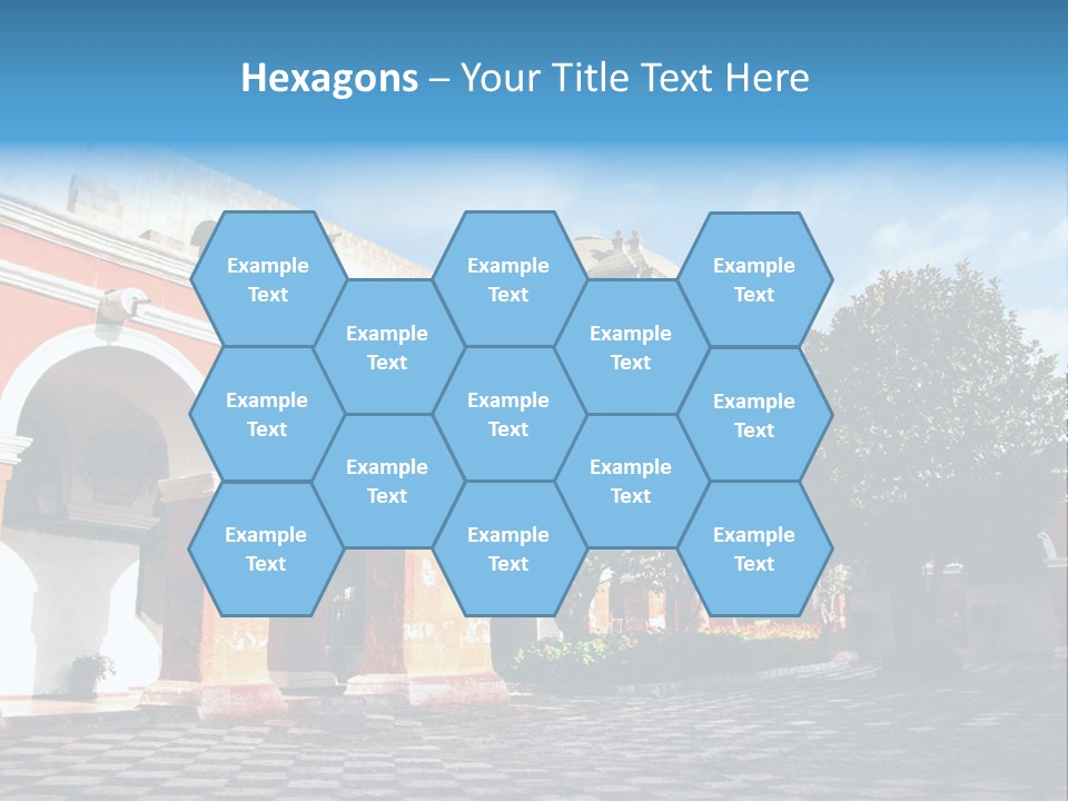 Row Arch Religion PowerPoint Template