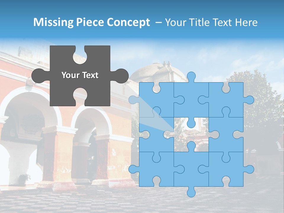 Row Arch Religion PowerPoint Template
