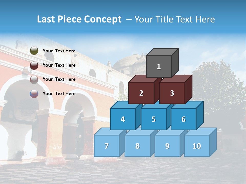 Row Arch Religion PowerPoint Template