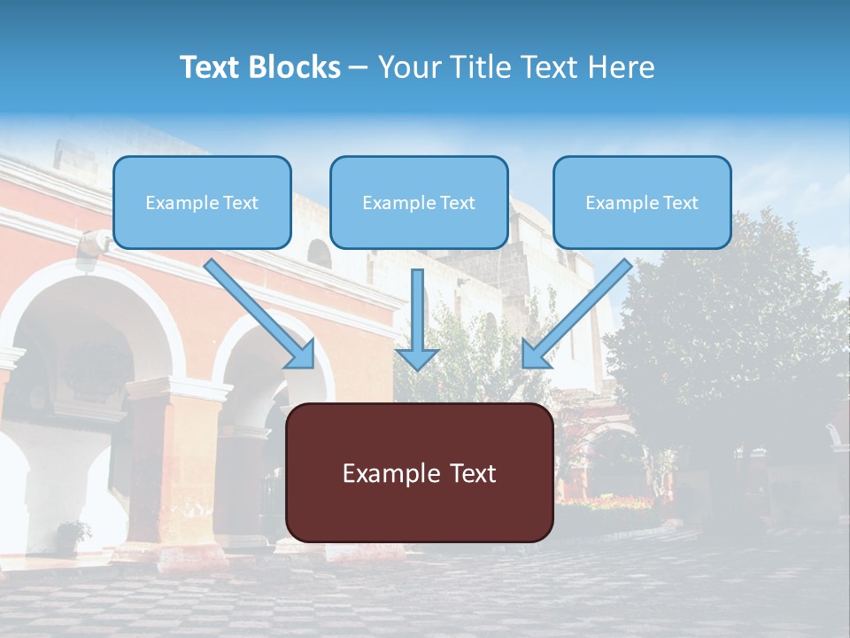 Row Arch Religion PowerPoint Template
