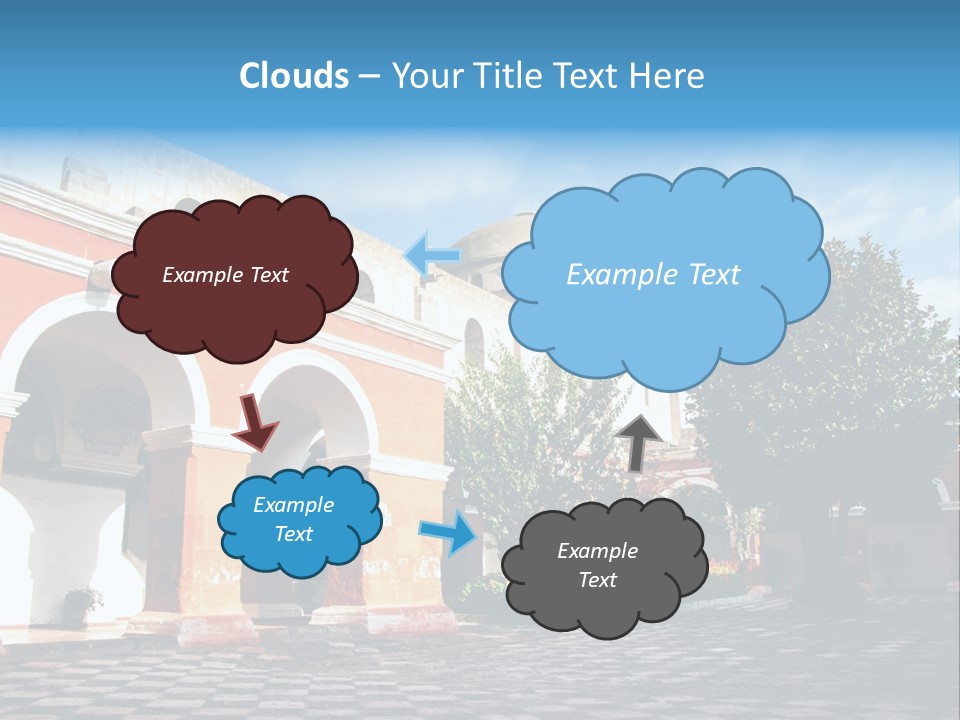 Row Arch Religion PowerPoint Template