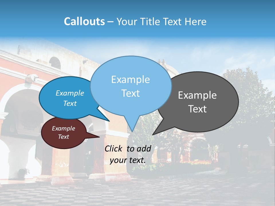 Row Arch Religion PowerPoint Template