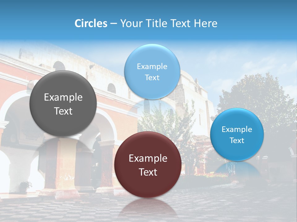 Row Arch Religion PowerPoint Template