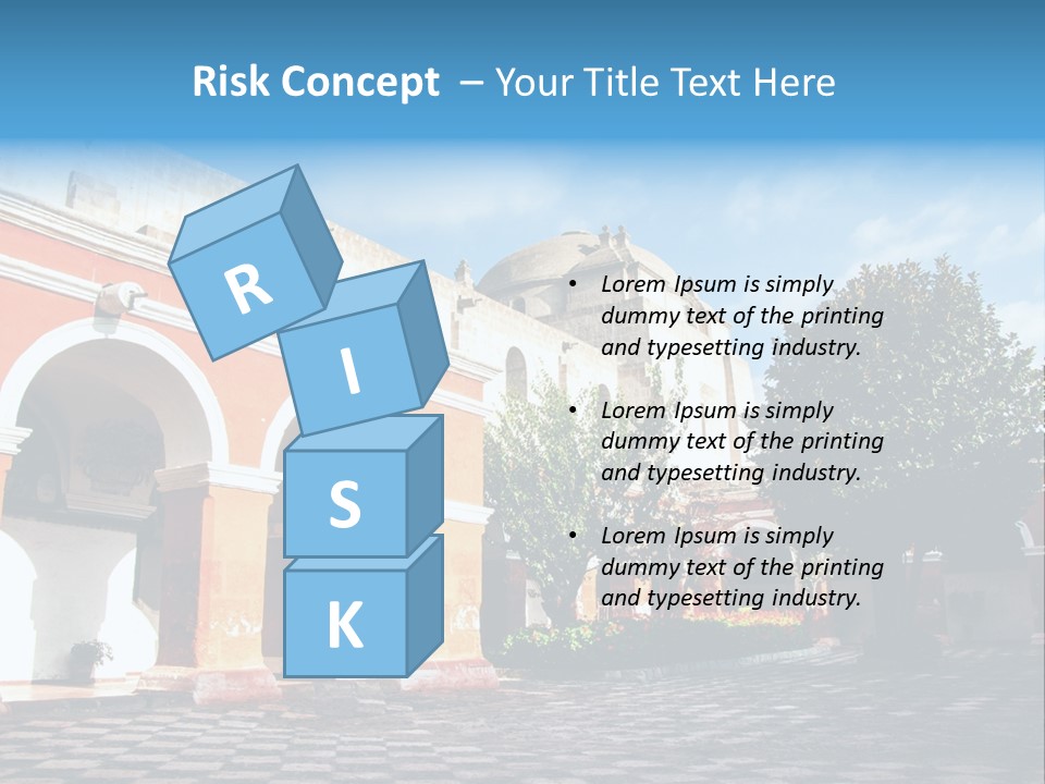 Row Arch Religion PowerPoint Template