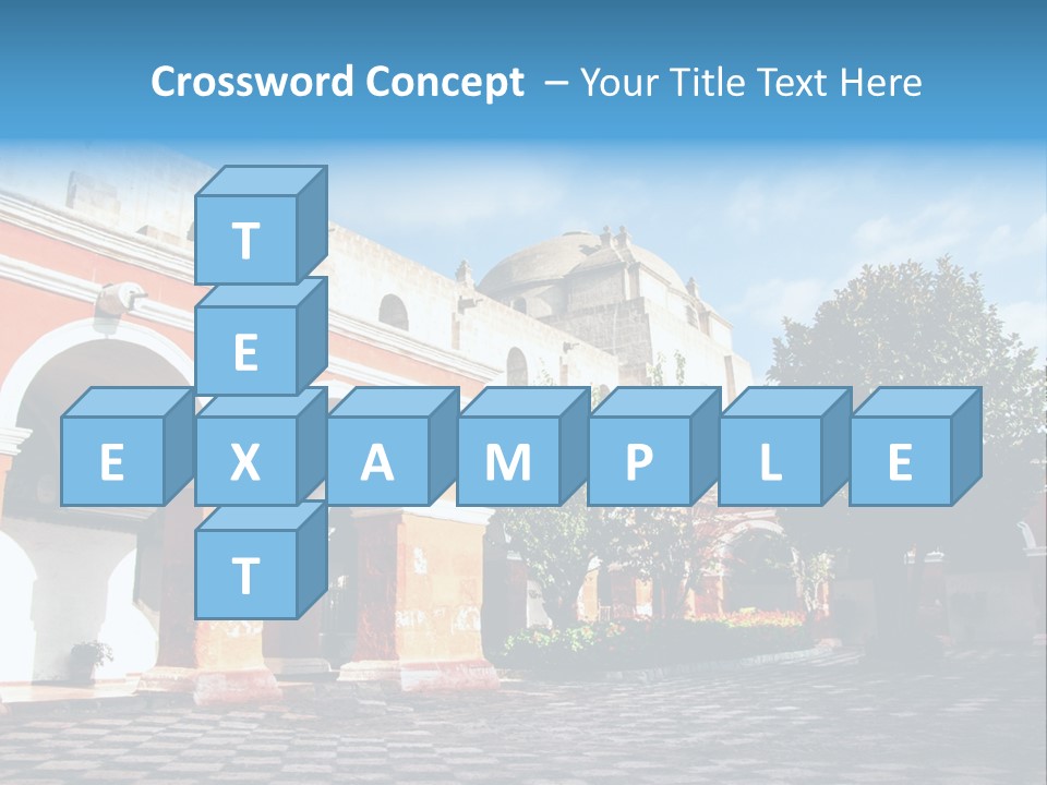 Row Arch Religion PowerPoint Template