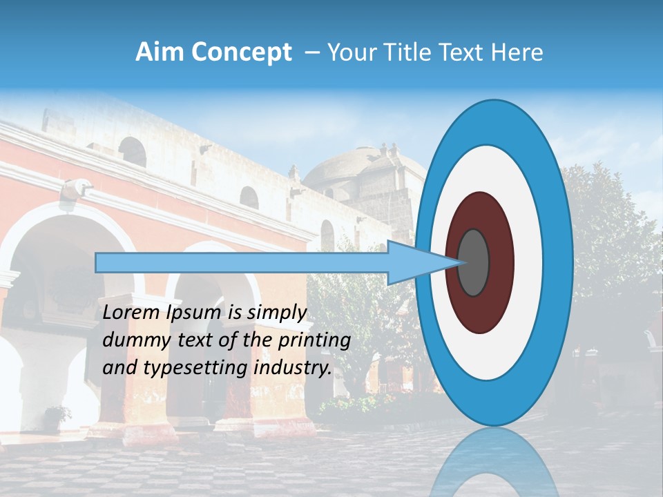 Row Arch Religion PowerPoint Template