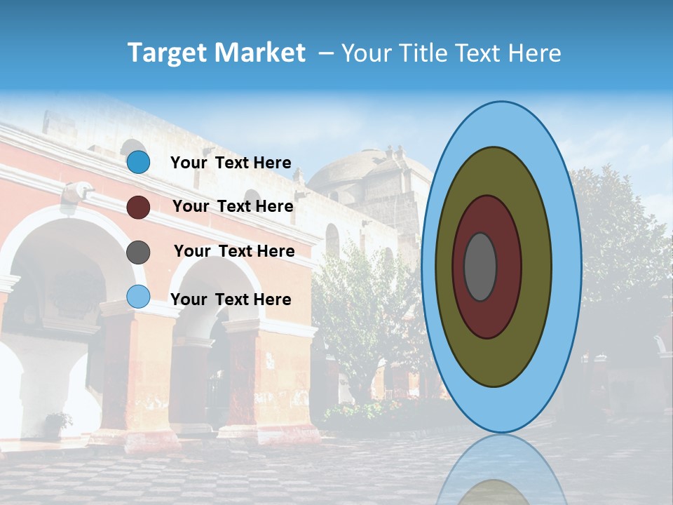 Row Arch Religion PowerPoint Template