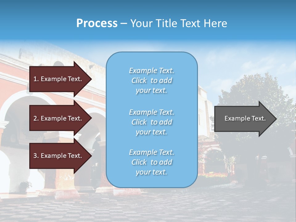Row Arch Religion PowerPoint Template