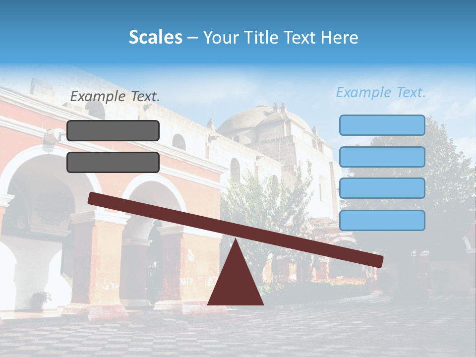 Row Arch Religion PowerPoint Template
