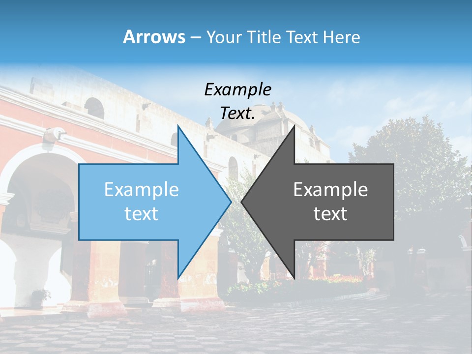 Row Arch Religion PowerPoint Template