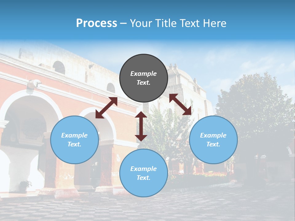 Row Arch Religion PowerPoint Template