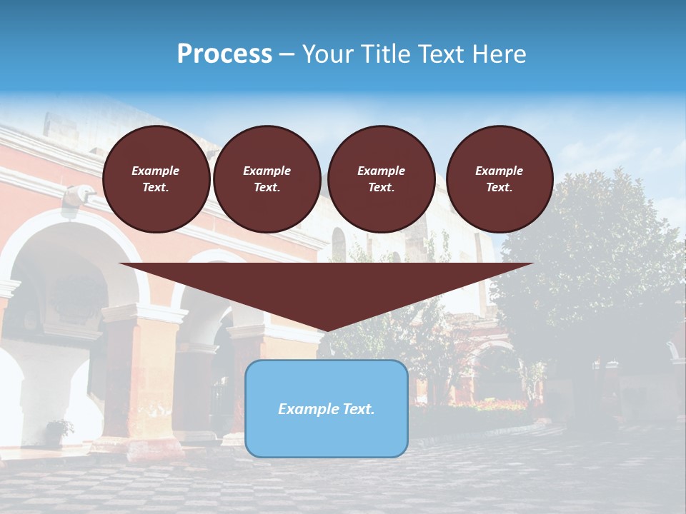 Row Arch Religion PowerPoint Template