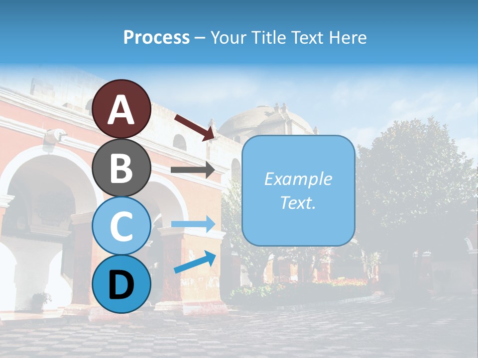 Row Arch Religion PowerPoint Template