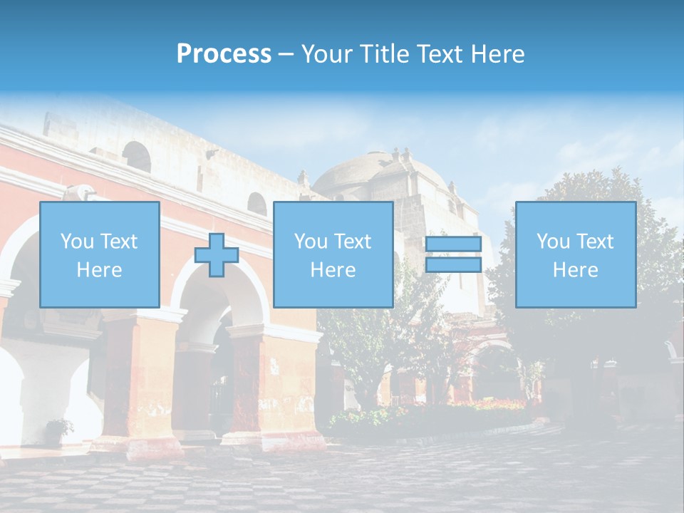 Row Arch Religion PowerPoint Template