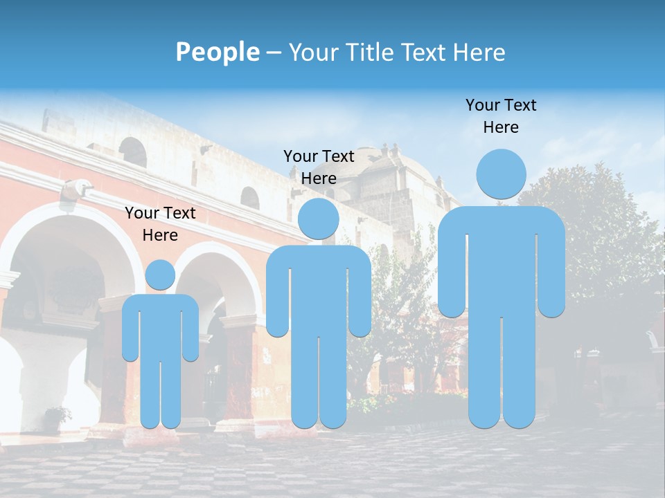 Row Arch Religion PowerPoint Template