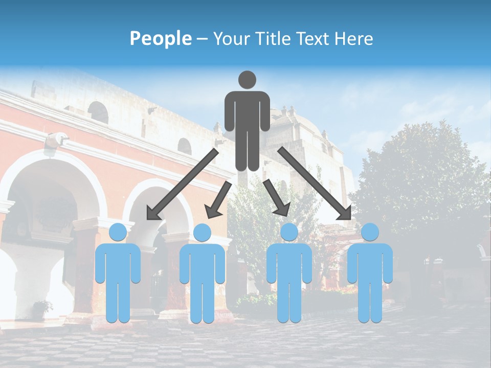 Row Arch Religion PowerPoint Template