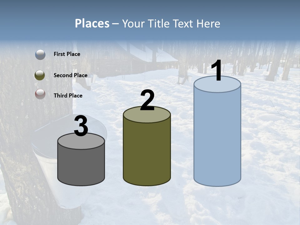 Aluminum Wood Bark PowerPoint Template