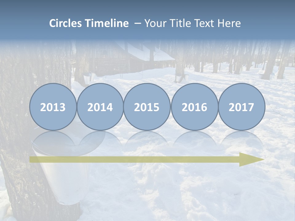 Aluminum Wood Bark PowerPoint Template