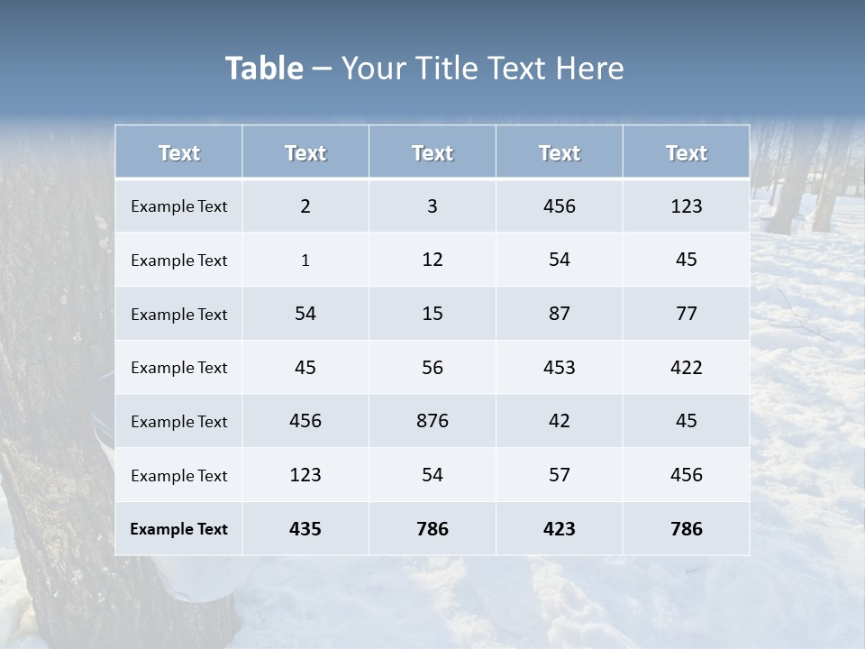 Aluminum Wood Bark PowerPoint Template