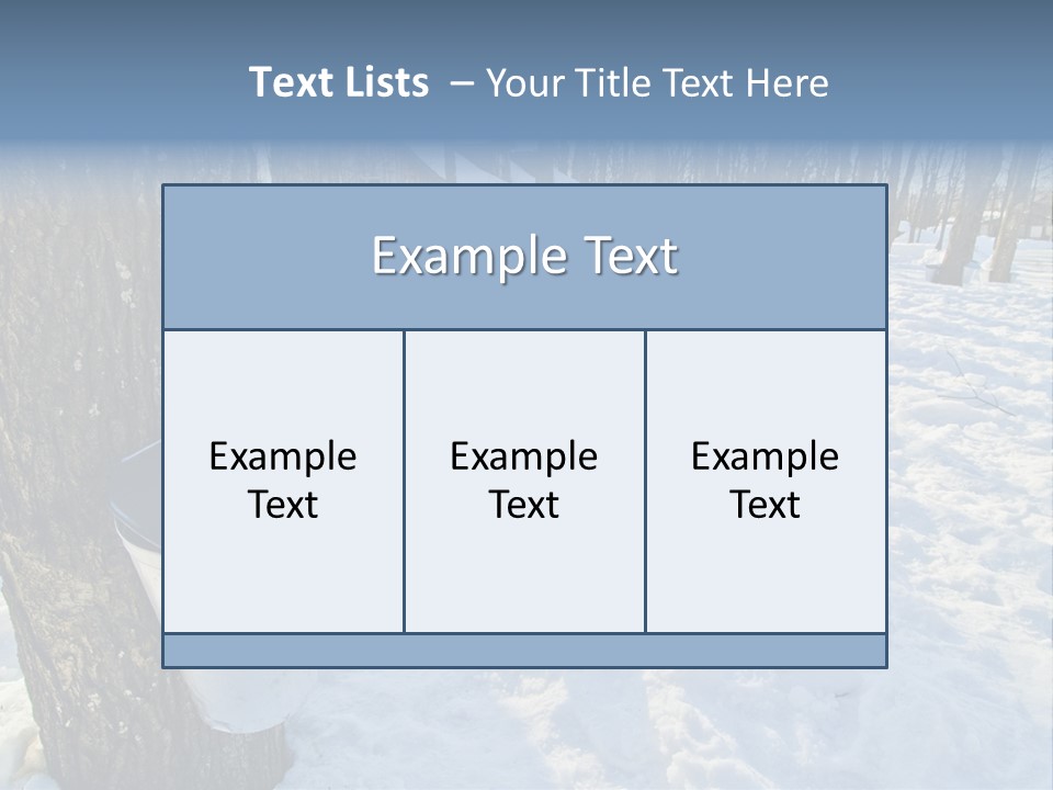 Aluminum Wood Bark PowerPoint Template