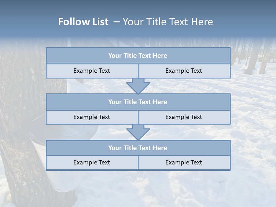 Aluminum Wood Bark PowerPoint Template
