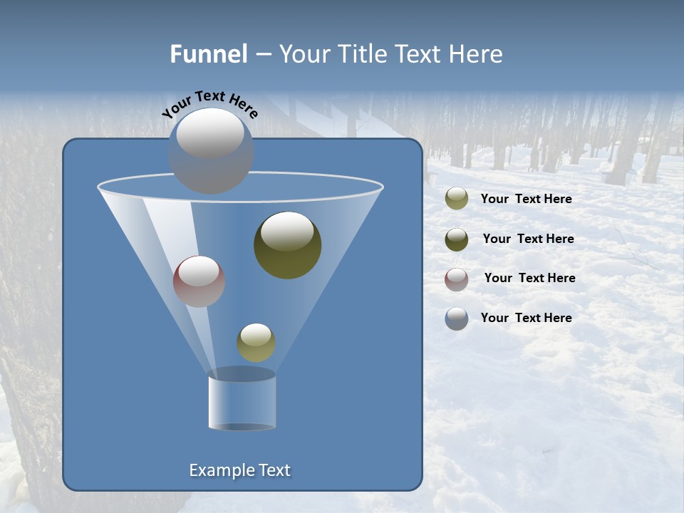 Aluminum Wood Bark PowerPoint Template