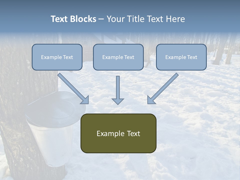 Aluminum Wood Bark PowerPoint Template