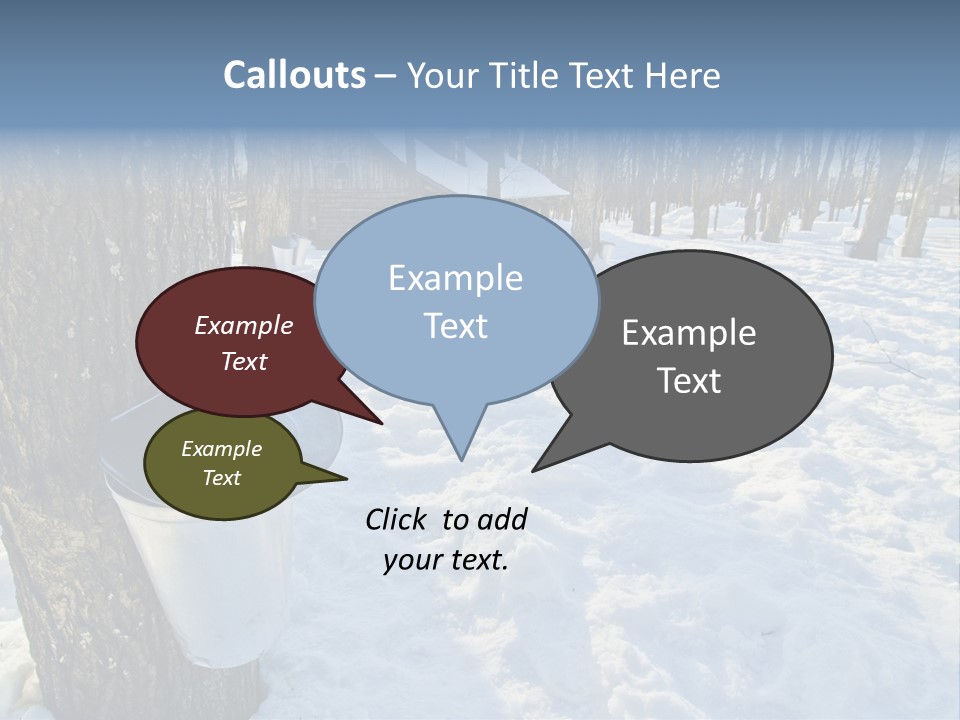 Aluminum Wood Bark PowerPoint Template