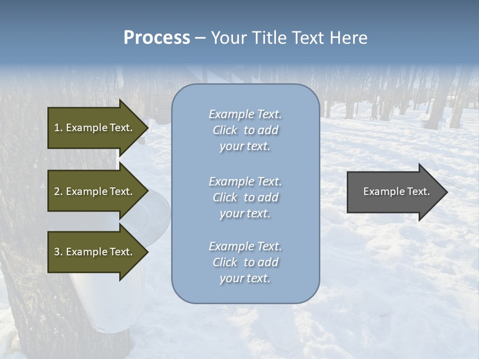 Aluminum Wood Bark PowerPoint Template
