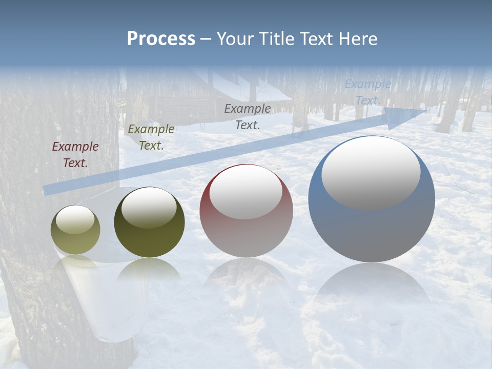 Aluminum Wood Bark PowerPoint Template