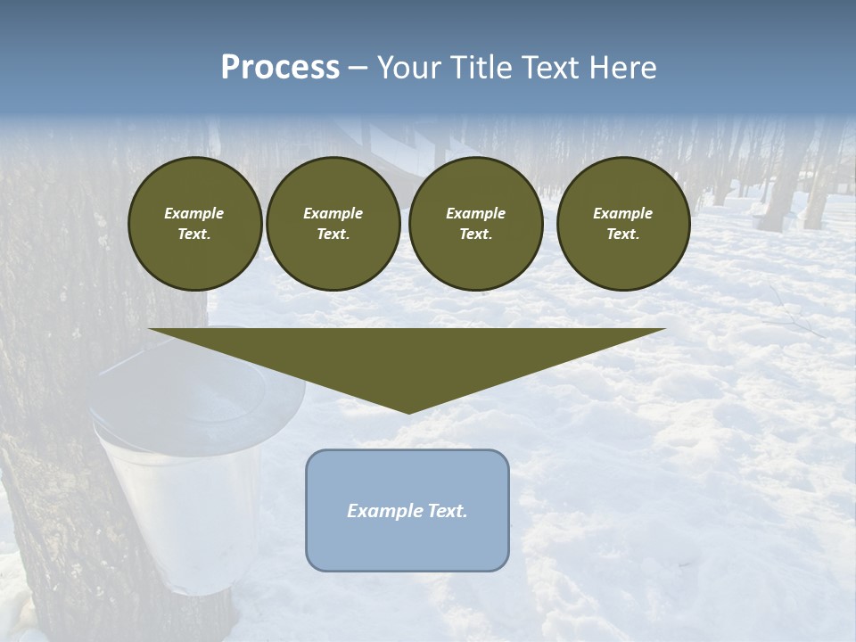 Aluminum Wood Bark PowerPoint Template