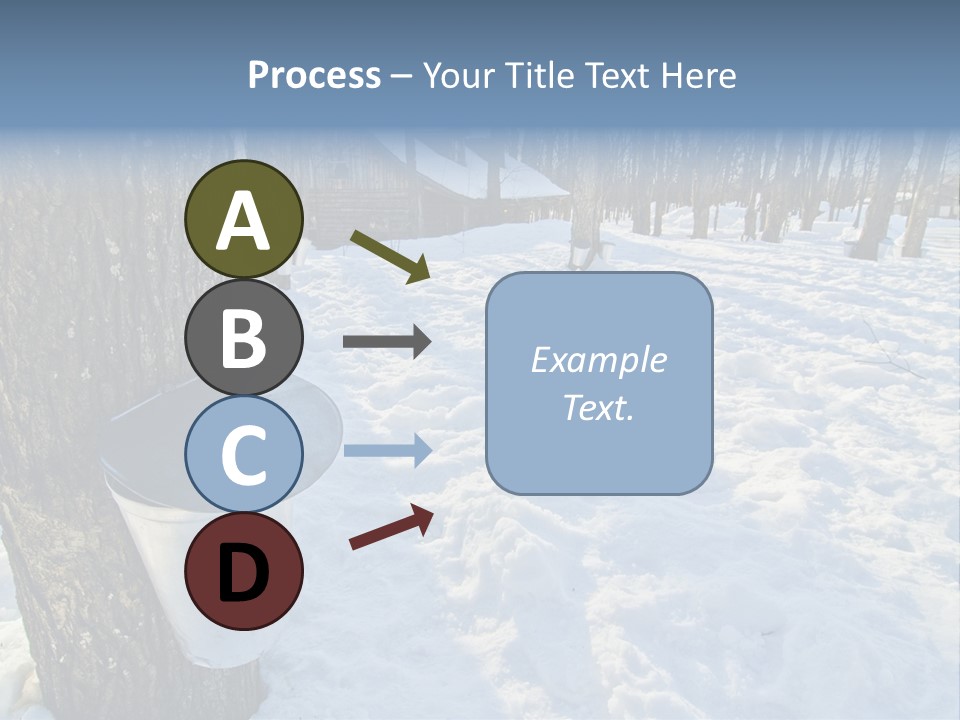 Aluminum Wood Bark PowerPoint Template