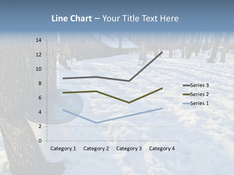 Aluminum Wood Bark PowerPoint Template