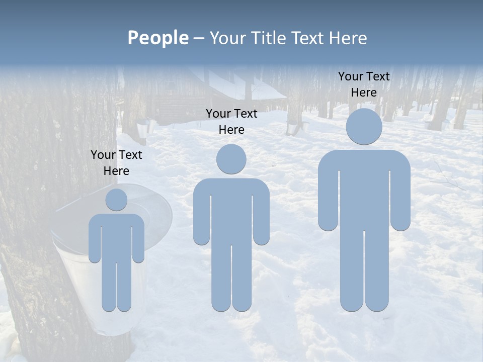 Aluminum Wood Bark PowerPoint Template