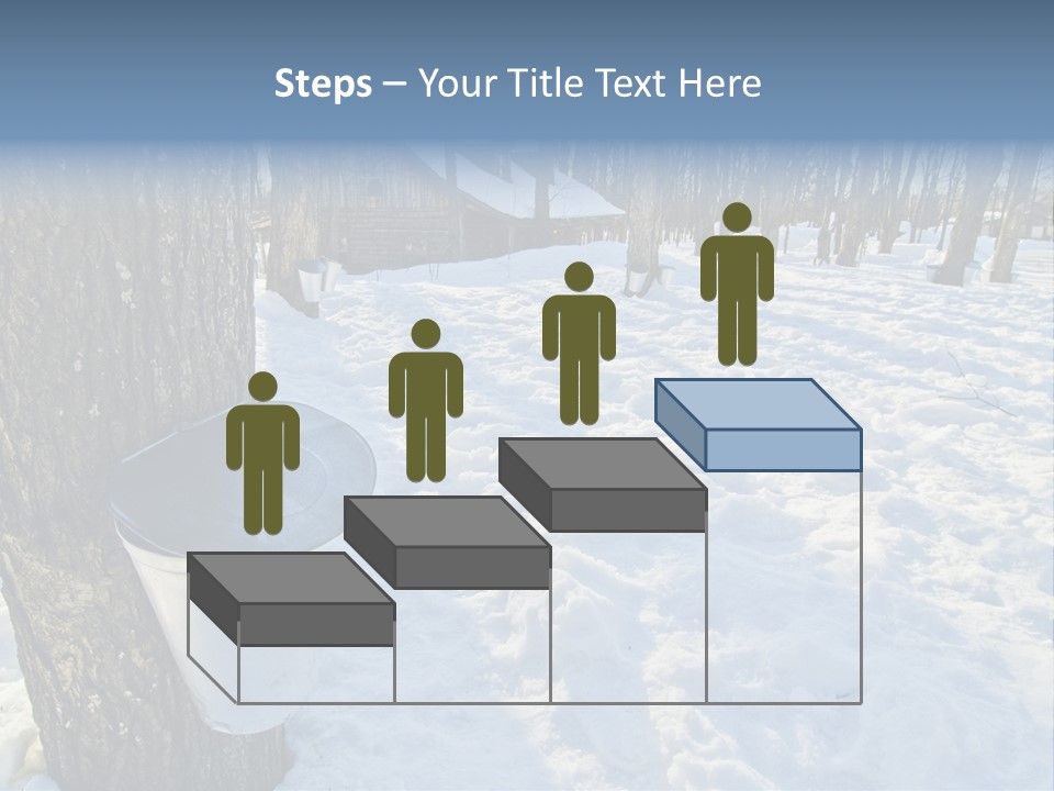 Aluminum Wood Bark PowerPoint Template