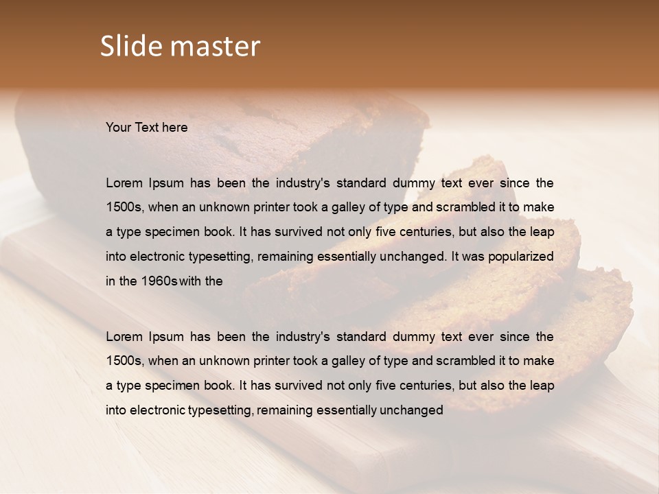 Vegetable Appetizing Fall PowerPoint Template