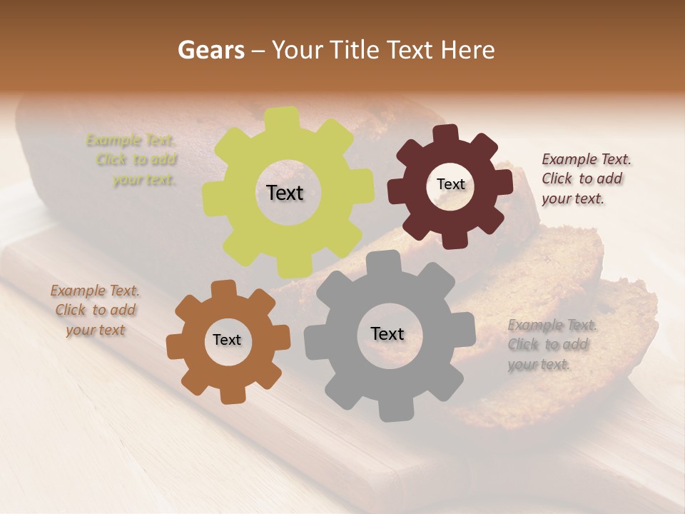 Vegetable Appetizing Fall PowerPoint Template