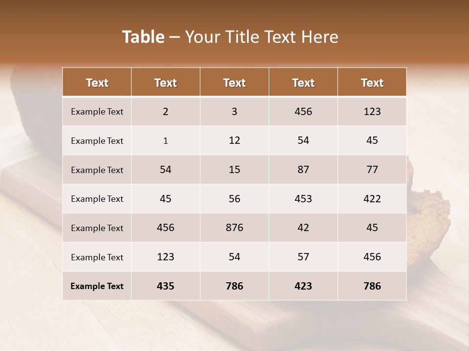 Vegetable Appetizing Fall PowerPoint Template