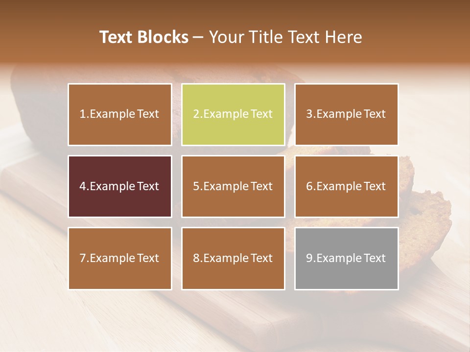 Vegetable Appetizing Fall PowerPoint Template