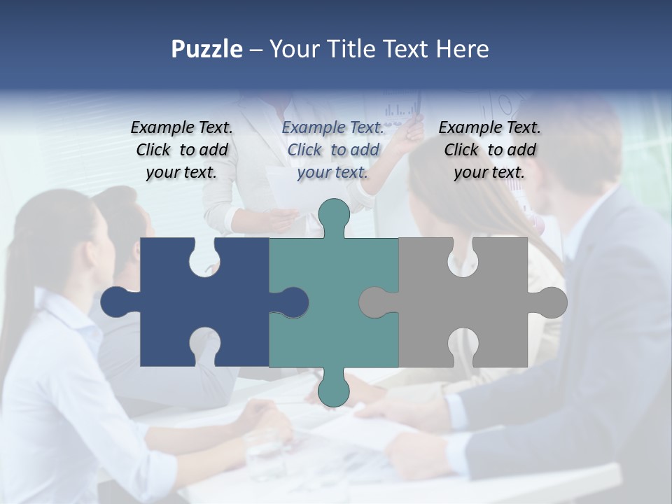 Group Of Objects White Background Tenderloin PowerPoint Template