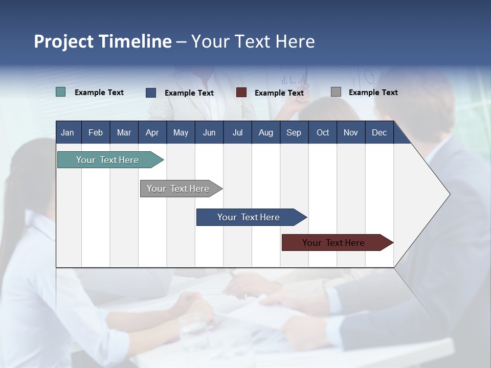 Group Of Objects White Background Tenderloin PowerPoint Template