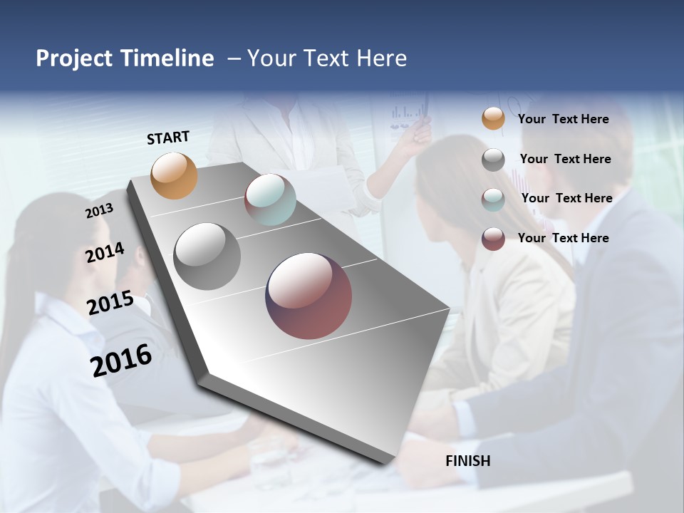 Group Of Objects White Background Tenderloin PowerPoint Template