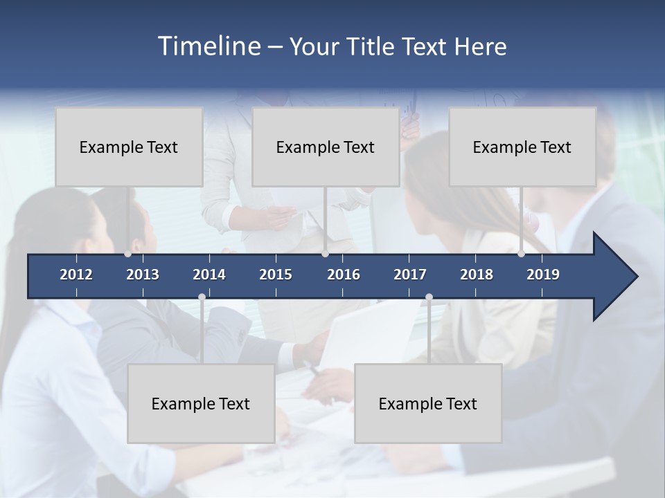 Group Of Objects White Background Tenderloin PowerPoint Template