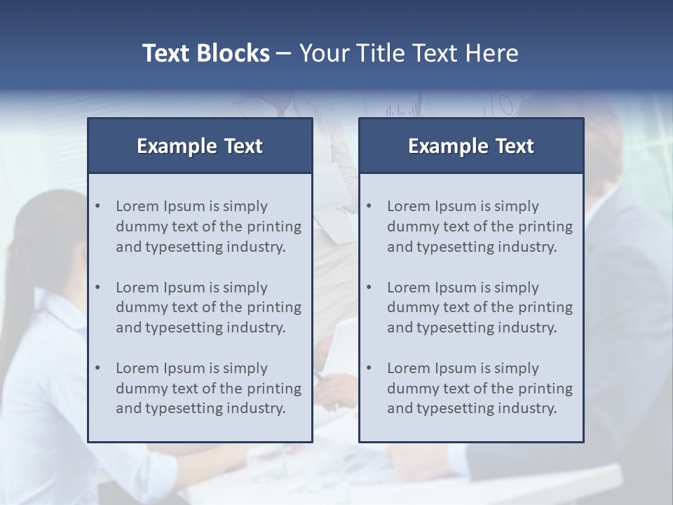Group Of Objects White Background Tenderloin PowerPoint Template
