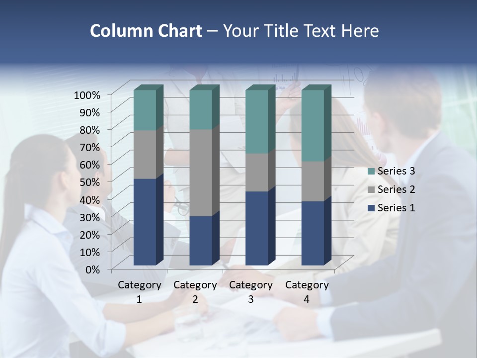 Group Of Objects White Background Tenderloin PowerPoint Template