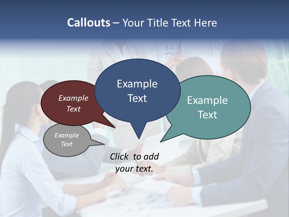 Group Of Objects White Background Tenderloin PowerPoint Template