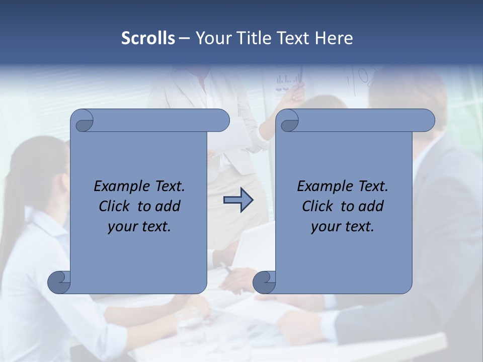 Group Of Objects White Background Tenderloin PowerPoint Template