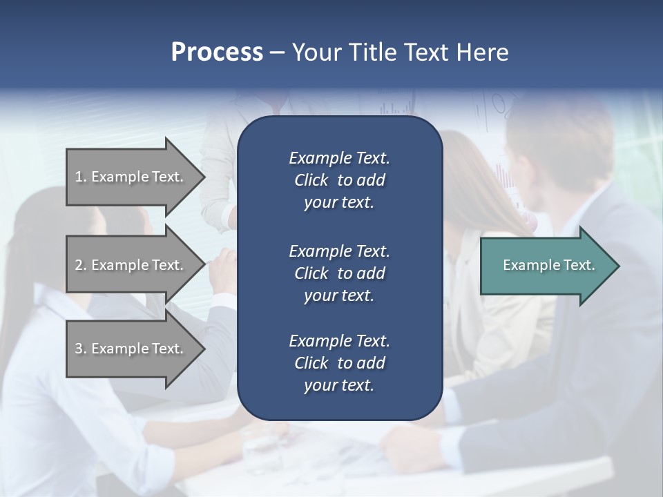 Group Of Objects White Background Tenderloin PowerPoint Template