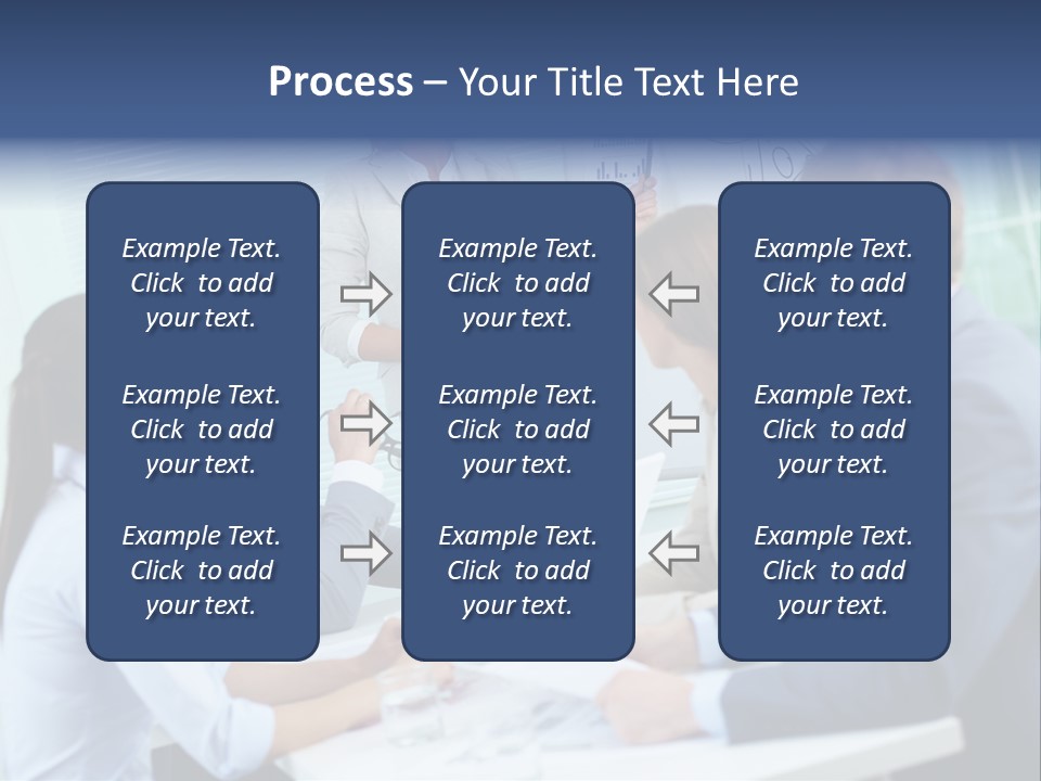 Group Of Objects White Background Tenderloin PowerPoint Template