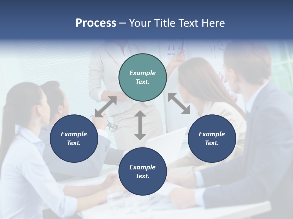 Group Of Objects White Background Tenderloin PowerPoint Template